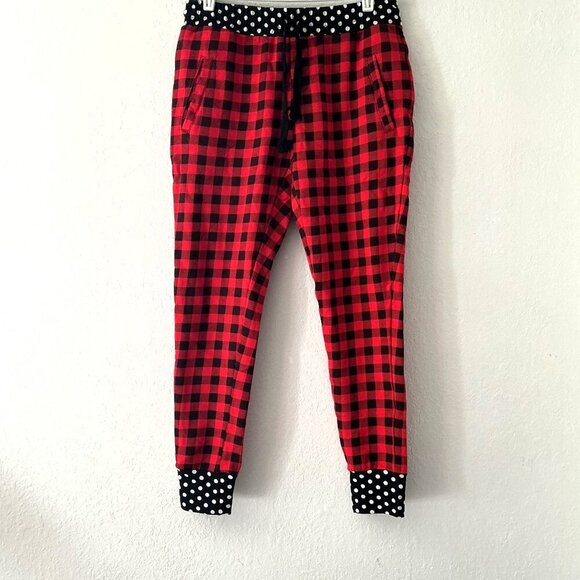 ROGUE BUFFALO PLAID JOGGERS ACTIVEWEAR CASUAL STYLISH LONGE PANTS - Picture 7 of 16